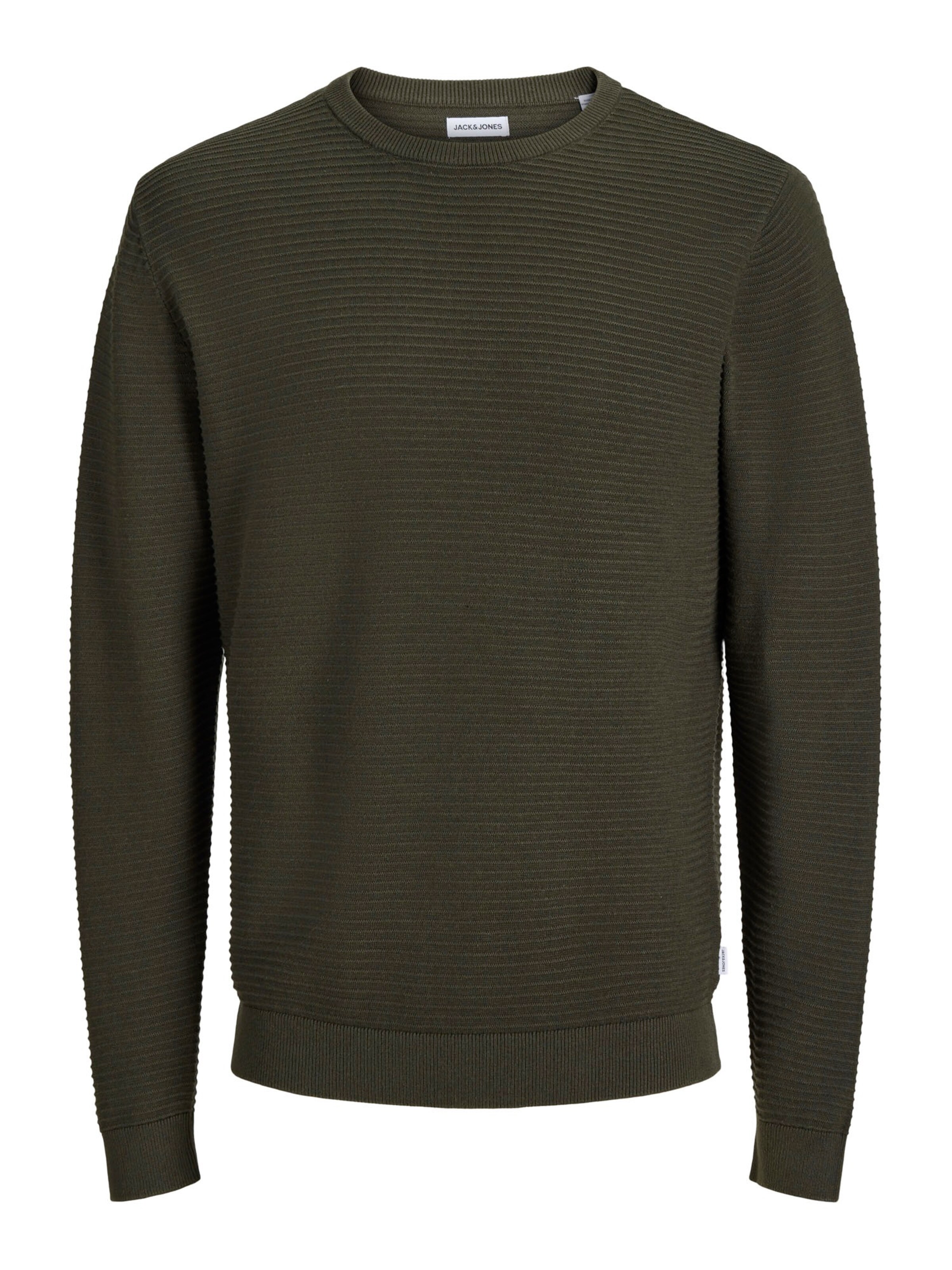 Pullover 'JJEBRODY' di JACK & JONES in verde: frontale