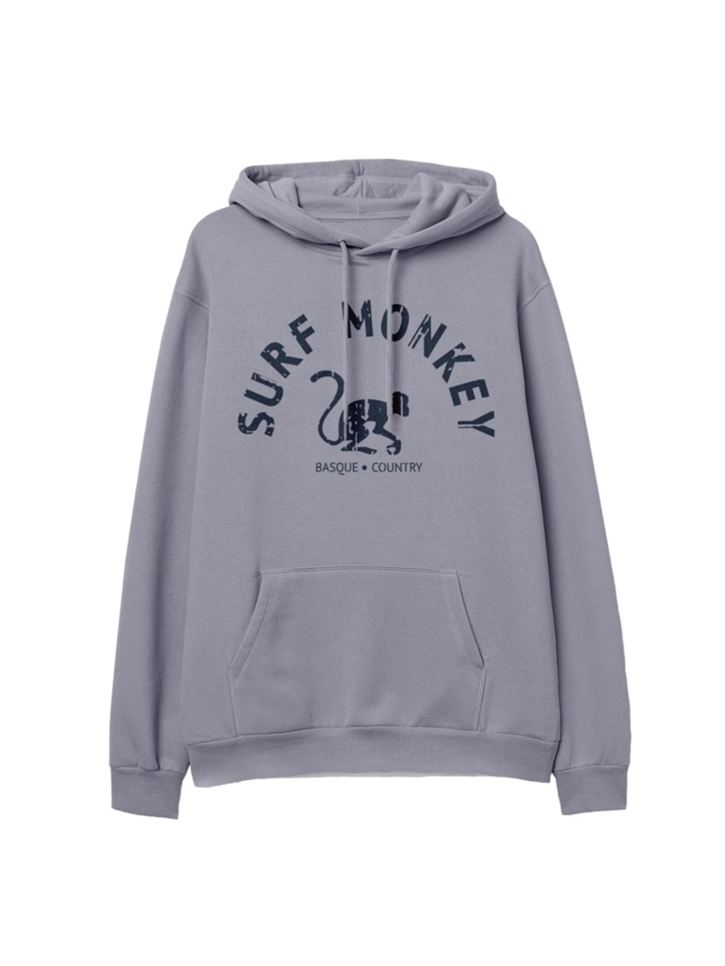 Sweat-shirt Surf Monkey en violet : devant