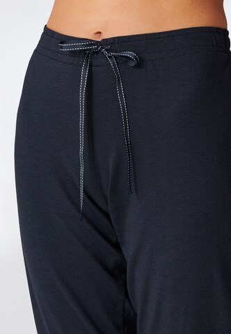 SCHIESSER - regular Pijama 'Original Classics' en azul