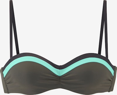 s.Oliver Bikini gornji dio 'Mix-Kini' u tirkiz / maslinasta / crna, Pregled proizvoda