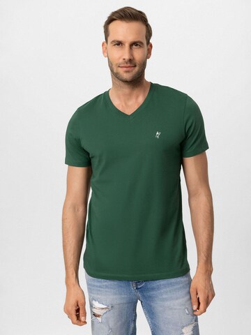 T-Shirt Jacey Quinn en vert : devant