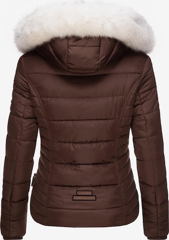 NAVAHOO Winter Jacket 'Khingaa's' in Brown