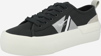 Pepe Jeans Sneaker 'ALLEN' in grau / hellgrau / schwarz / weiß, Produktansicht