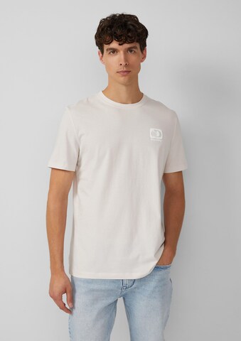s.Oliver T-Shirt in Beige: Vorderseite