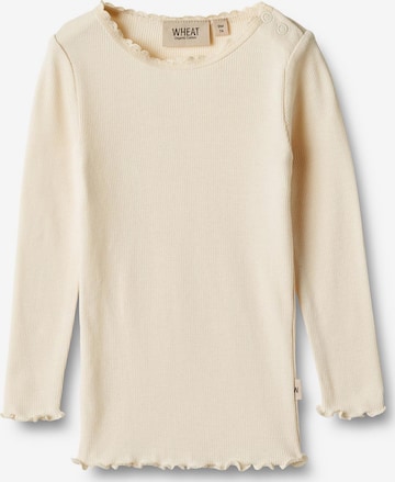 T-Shirt Wheat en beige : devant