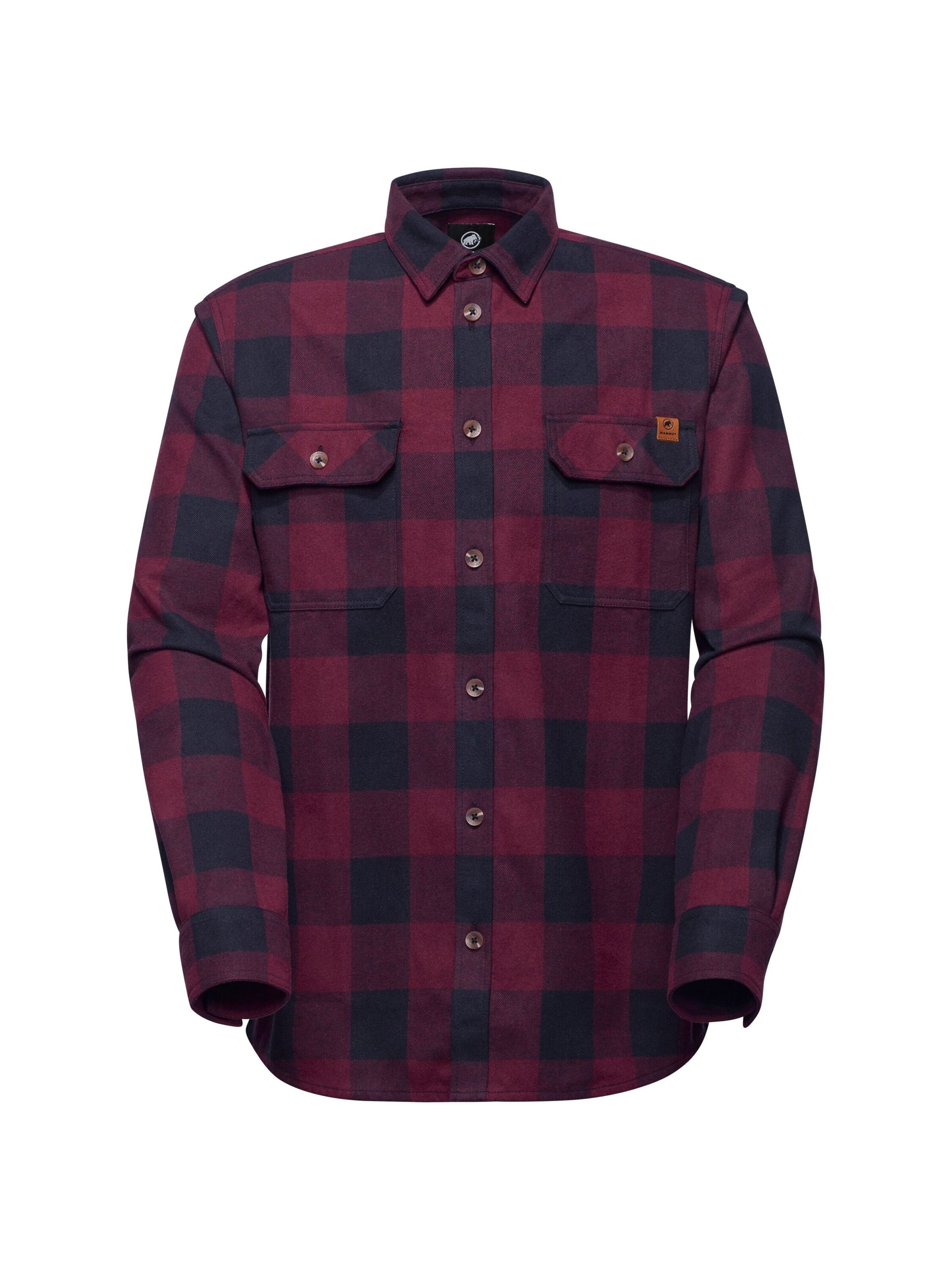 MAMMUT Regular Fit Hemd in Rot: Vorderseite