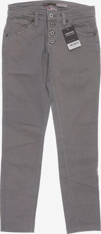 PLEASE Jeans in 25-26 in Grey: front