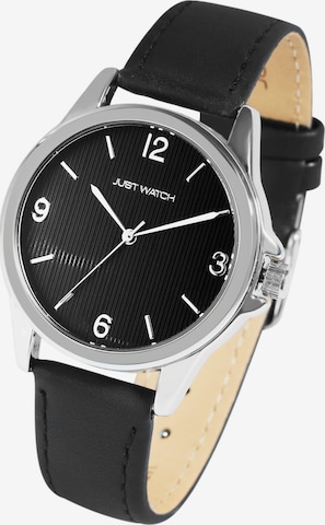 Just Watch Analoguhr 'Branda, 3 ATM' in Schwarz: Vorderseite