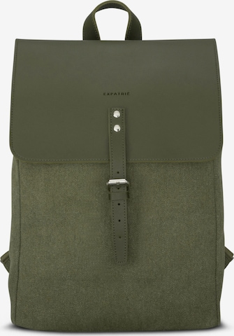 Expatrié Backpack 'Anouk' in Green: front