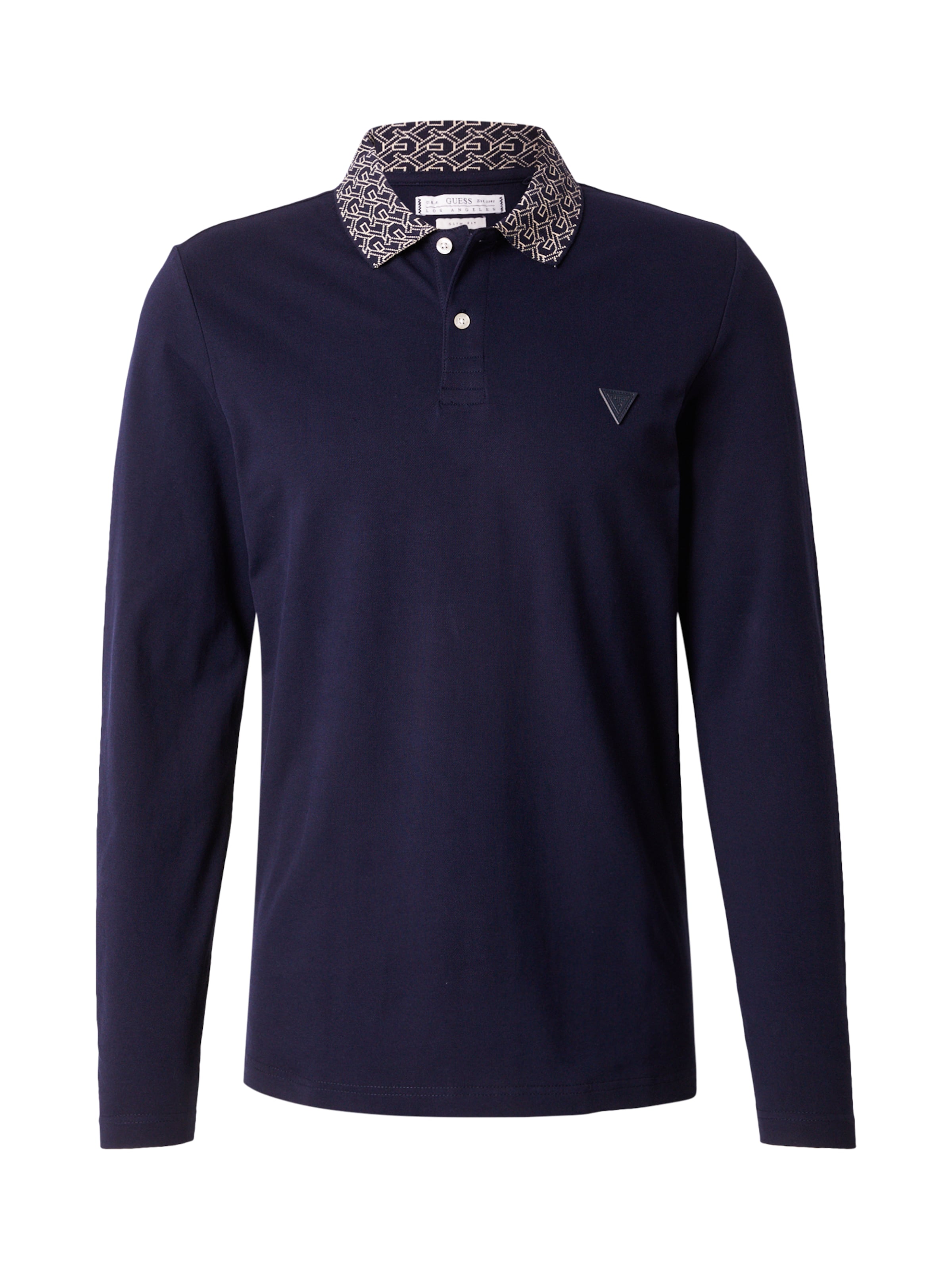 GUESS Shirt in Light beige / Indigo, Item view