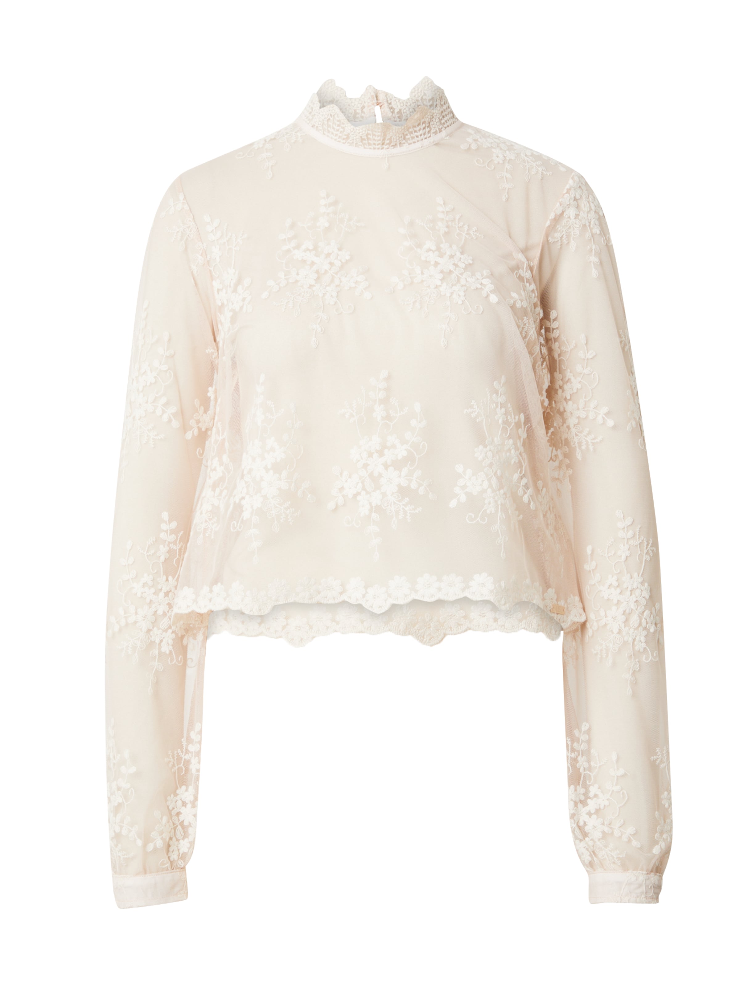 QS Blouse in White: front