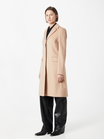 Calvin Klein Overgangsfrakk 'Essential' i beige: forside