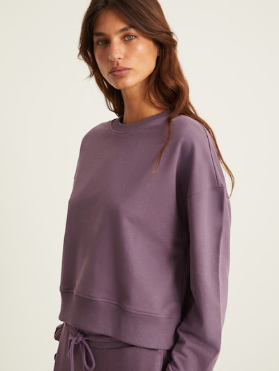 Bluză de molton Grimelange pe mov mură, Vizualizare produs