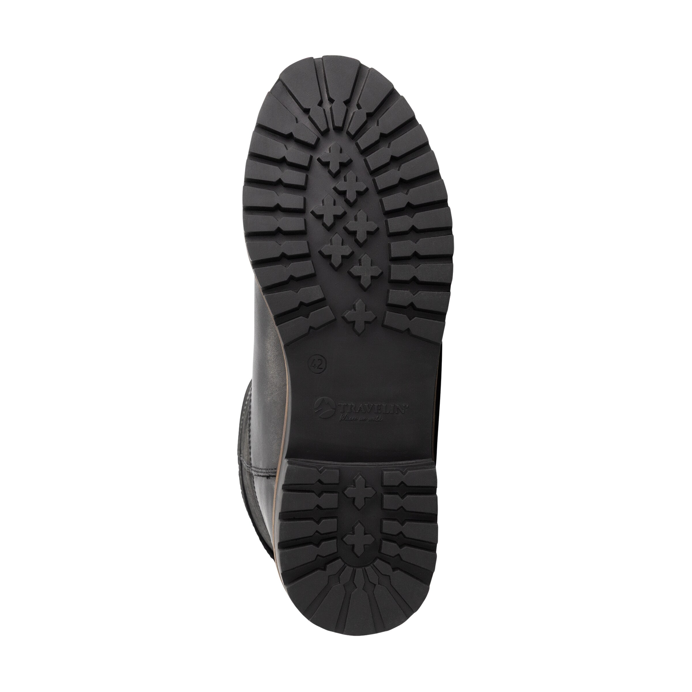 Bottes 'Troms' Travelin en noir