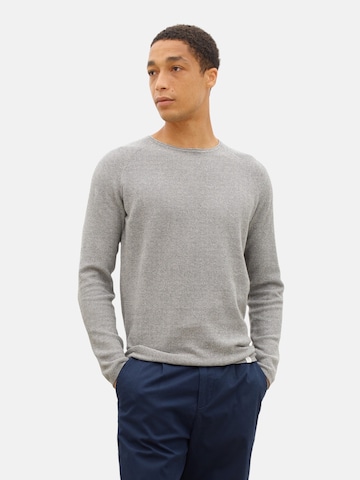Pullover 'Honeycomb' di NOWADAYS in grigio: frontale