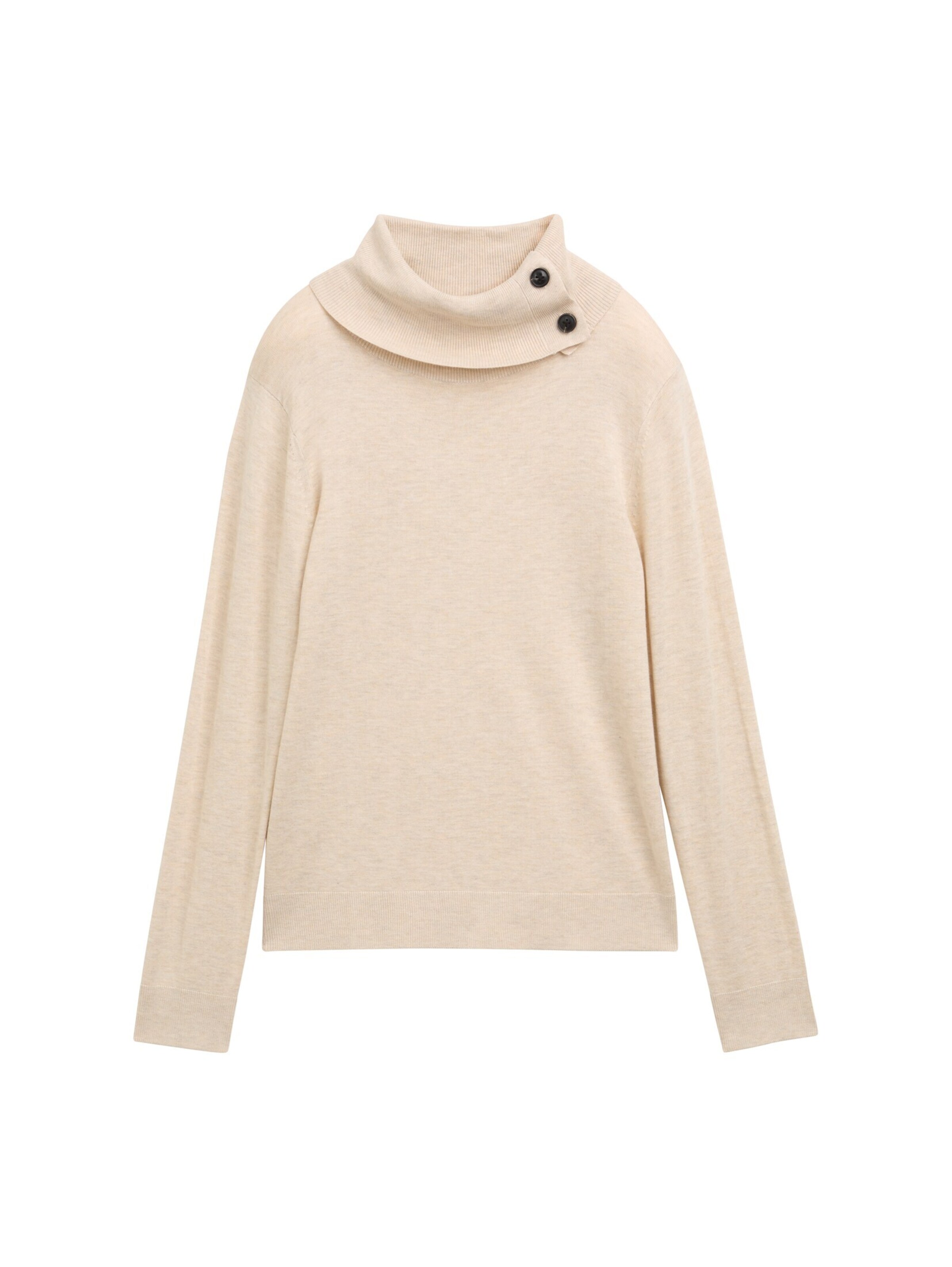 TOM TAILOR Trui in Beige: voorkant