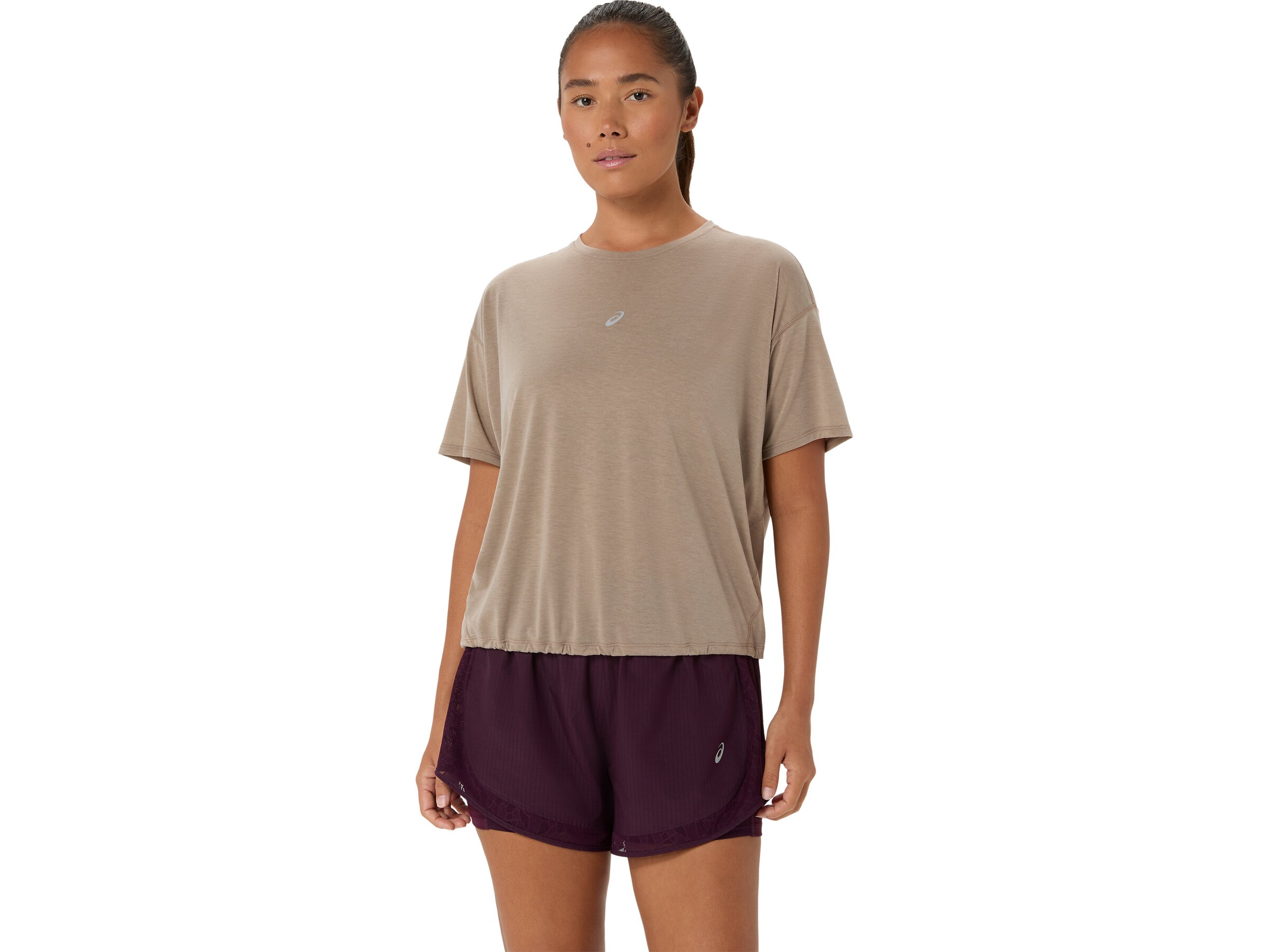 ASICS Shirt in Beige: Vorderseite