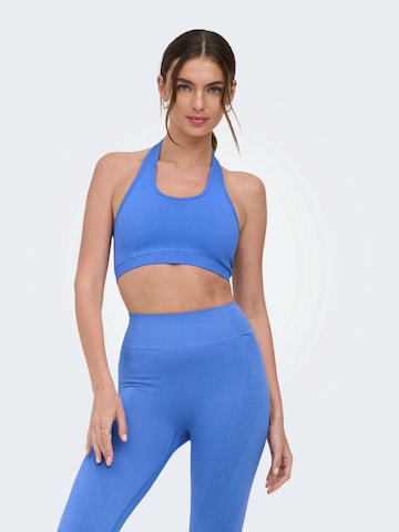 ONLY PLAY - Top deportivo 'ONPJAMI' en azul: frente