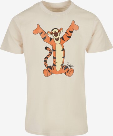 ABSOLUTE CULT Shirt 'Winnie The Pooh - Tigger' in Beige: front