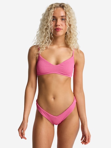 BILLABONG Bustier Bikinitop 'Summer High V' in Pink: Vorderseite