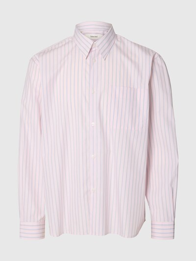 SELECTED Overhemd in de kleur Navy / Rosé, Productweergave