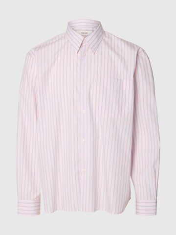 SELECTED Comfort Fit Hemd in Pink