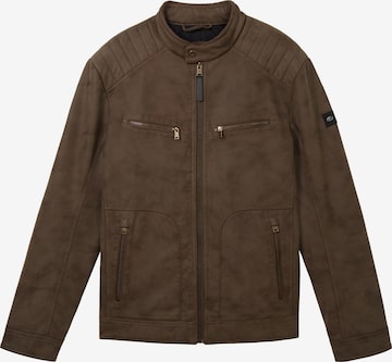 TOM TAILOR Between-Season Jacket in Brown: front