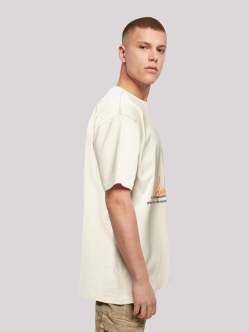 T-Shirt 'Kindness' F4NT4STIC en beige