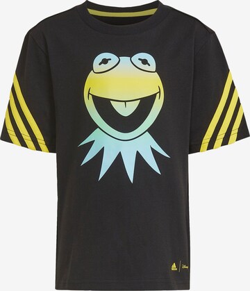 ADIDAS PERFORMANCE Performance Shirt 'x Disney Muppets' in Black: front