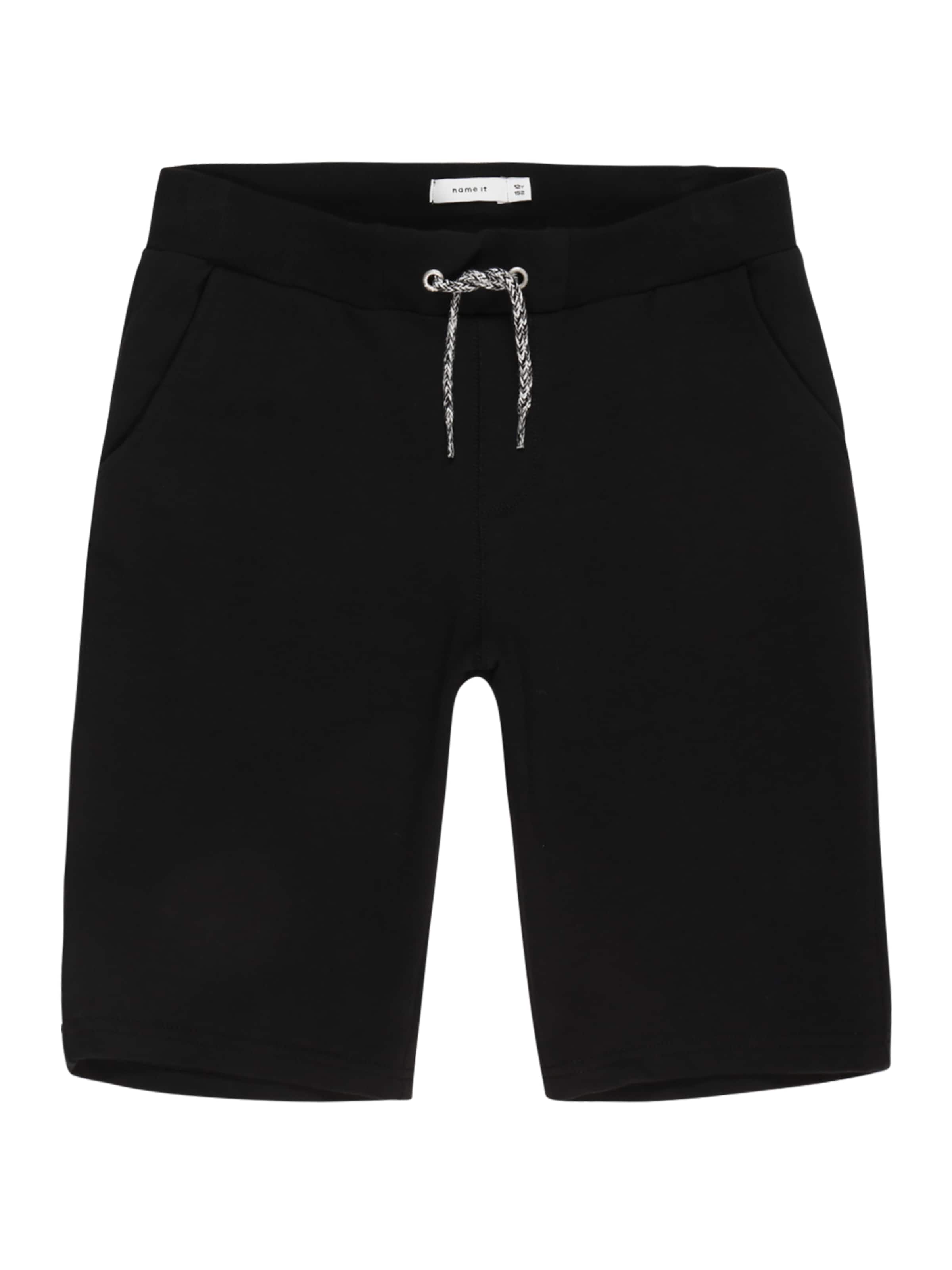 NAME IT Обычный Штаны 'NKMHonk' в Черный: спереди