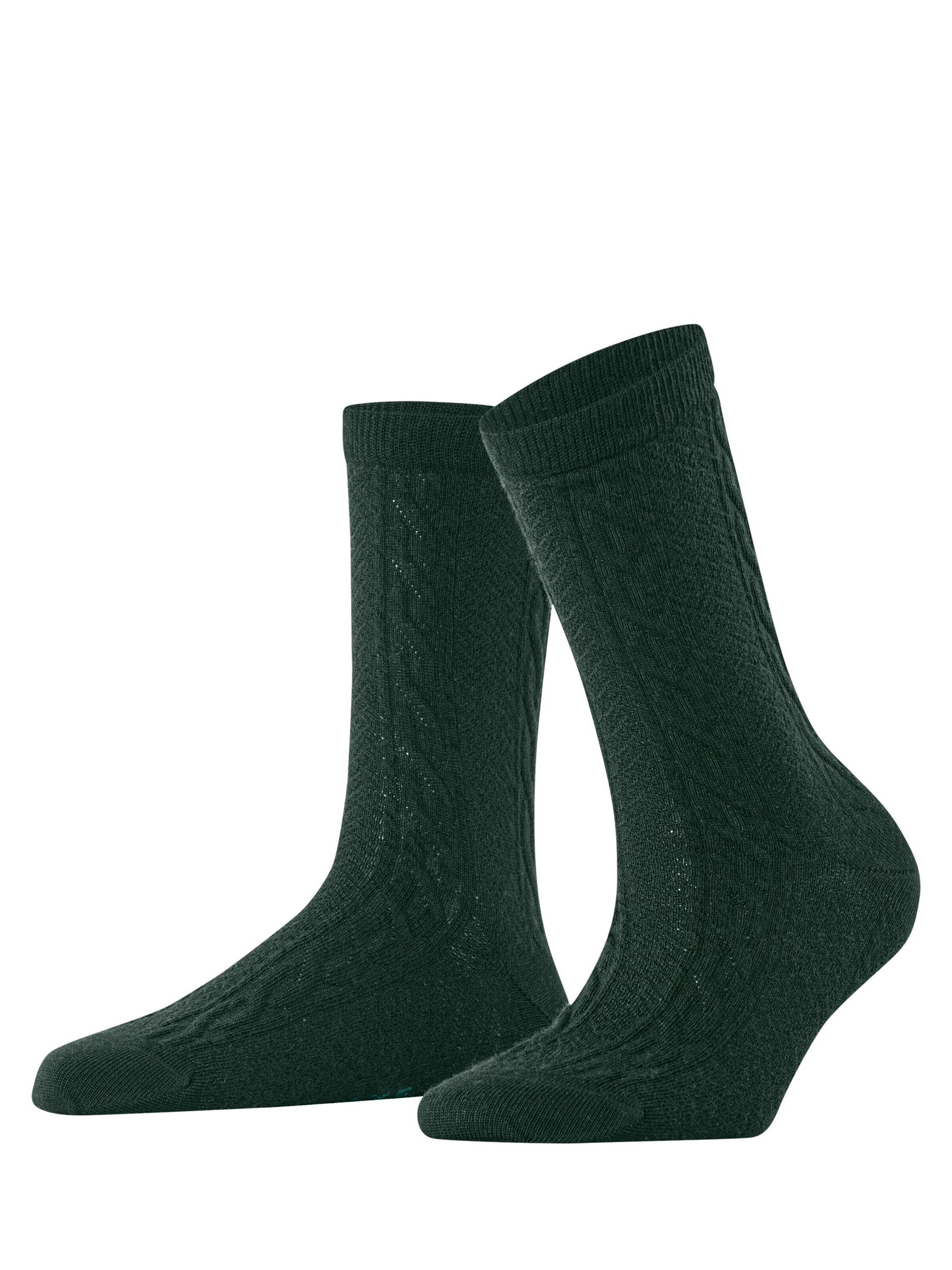 FALKE Socken 'Declivity'‌‌‌‌ in Grün: Vorderseite