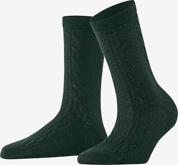 FALKE Socken 'Declivity' in Grün: Vorderseite