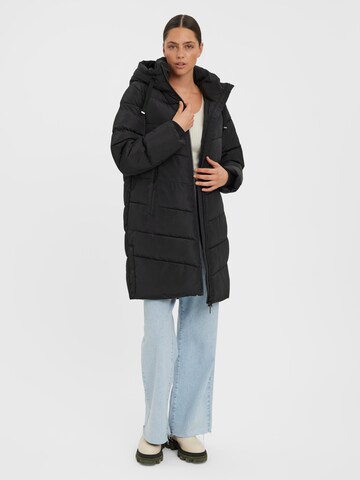 VERO MODA Wintermantel 'NORA' in Schwarz