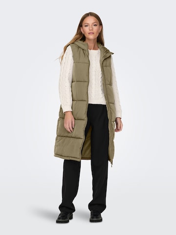 Gilet 'ONLALINA' di ONLY in grigio: frontale