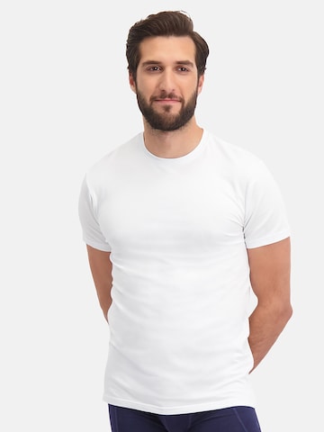 Bamboo basics Shirt 'Ruben' in White: front