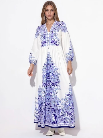 MSN Collection Dress in White: front
