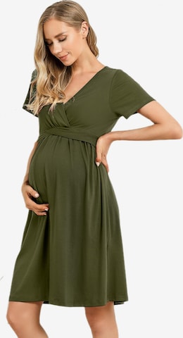 Yesfashion Kleid in Grün: Vorderseite