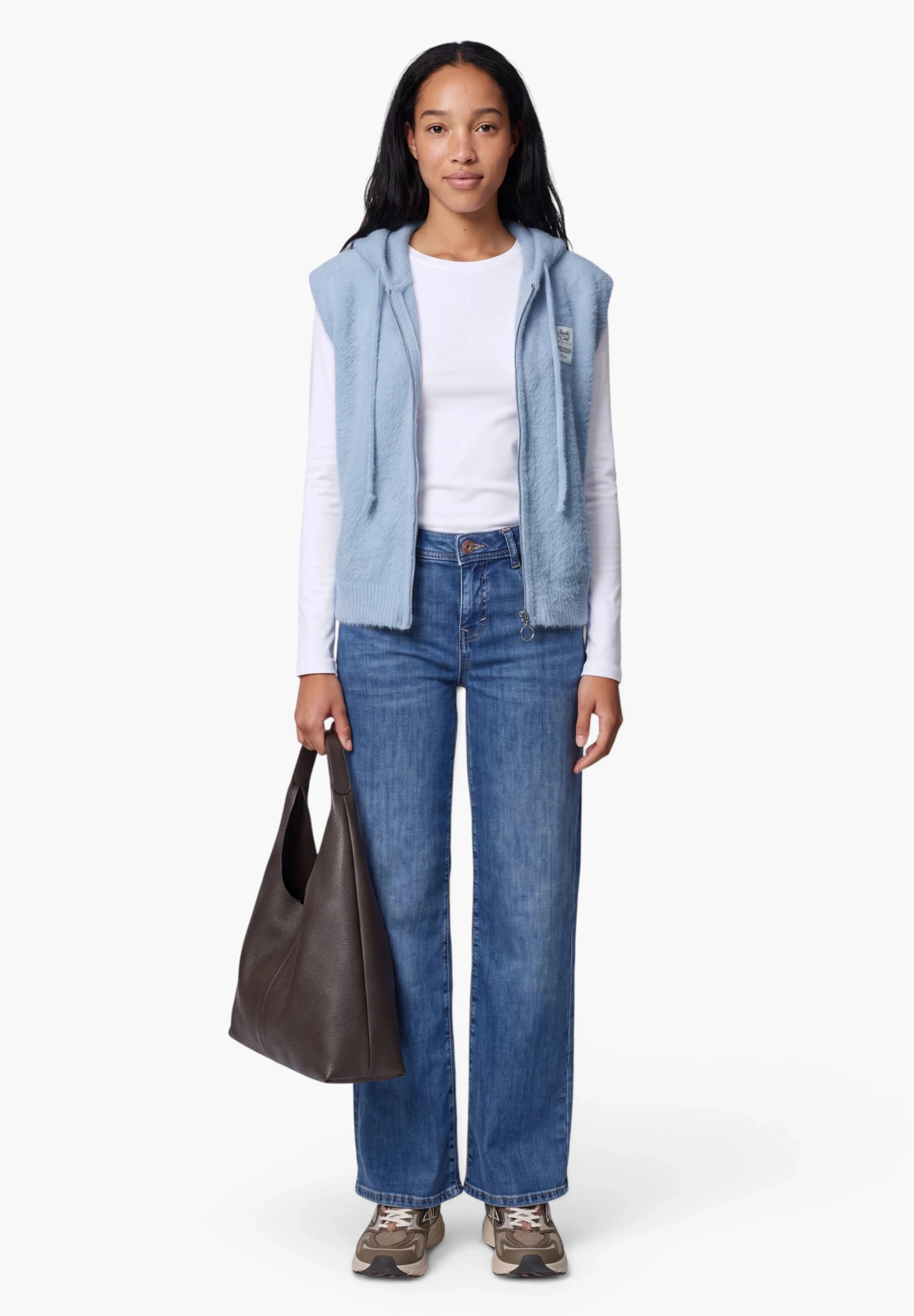 Street One Studio Vest in Blue