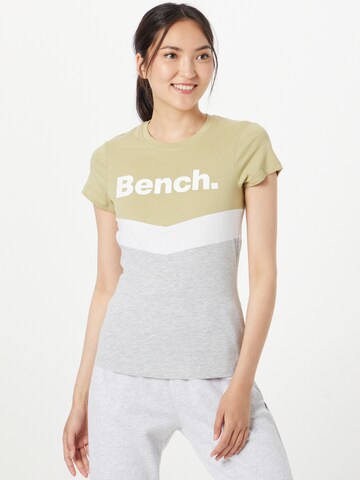 BENCH T-Shirt 'JAYJAY' in Grau: predná strana