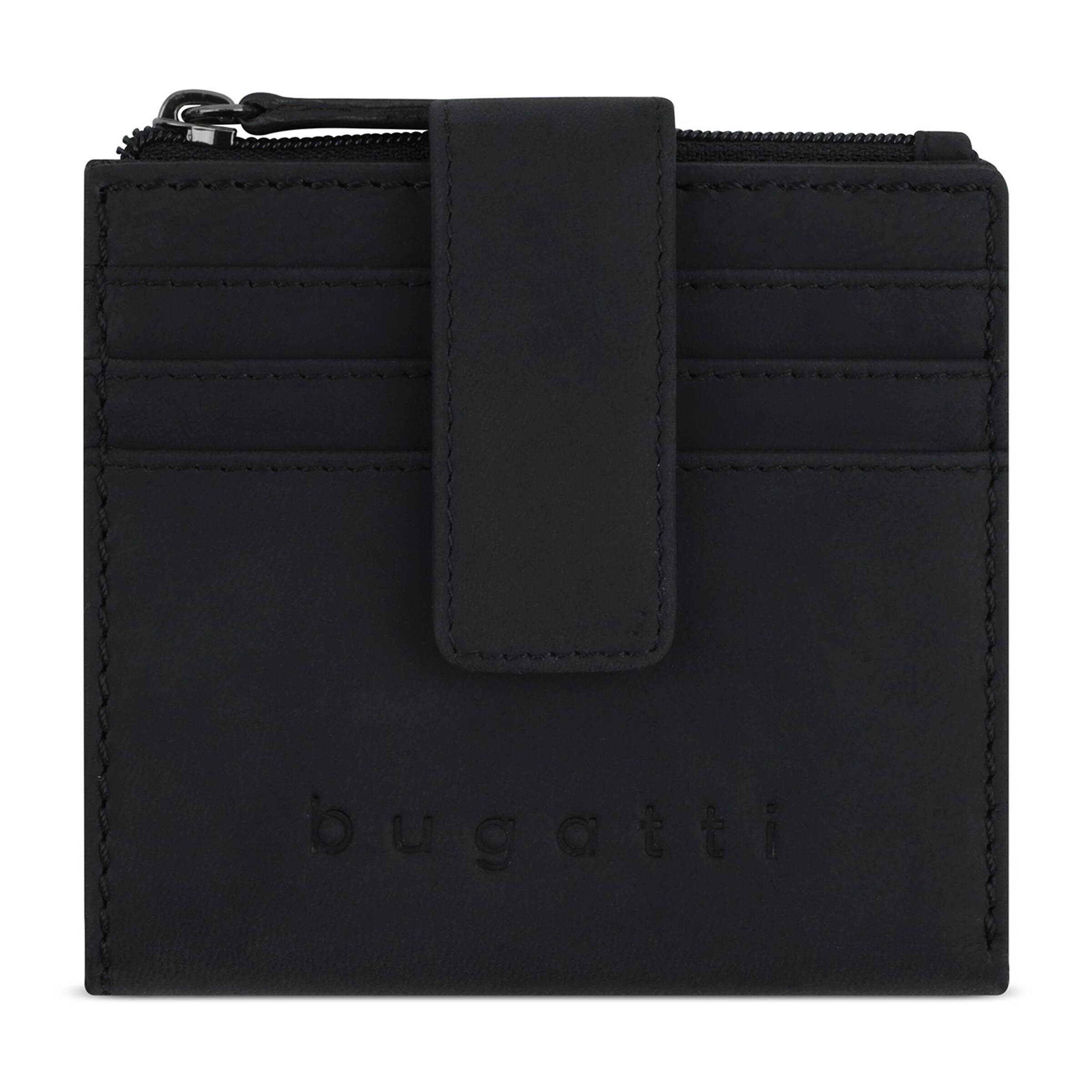 bugatti Wallet 'Luca' in Black: front