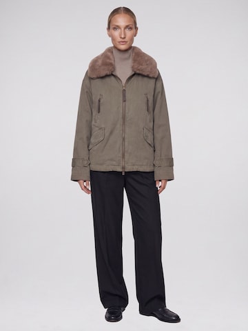 BLONDE No. 8 Winter Jacket 'Tyra II' in Green: front