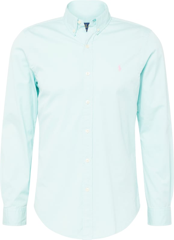 Polo Ralph Lauren Slim Fit Hemd in Aqua