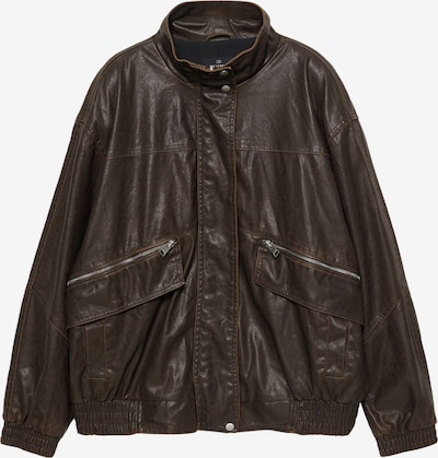 Pull&Bear Přechodná bunda - tmavě hnědá, Produkt