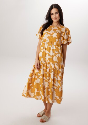 Aniston SELECTED Summer Dress in Yellow