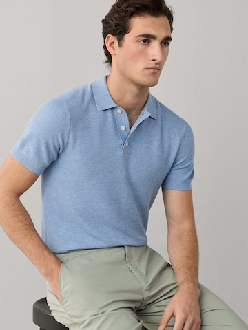 Hackett London Shirt 'HONEYCOMB' in Blue