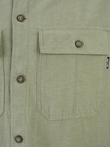 Only & Sons Regular fit Button Up Shirt 'Kennet' in Green