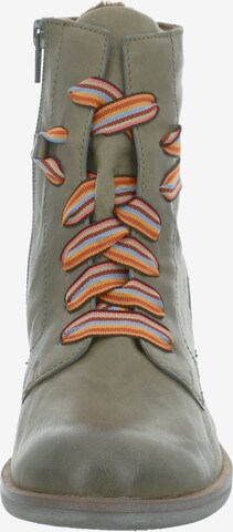 JOSEF SEIBEL Schnürstiefelette in Grün