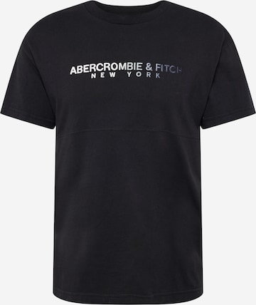 melns Abercrombie & Fitch T-Krekls: no priekšpuses