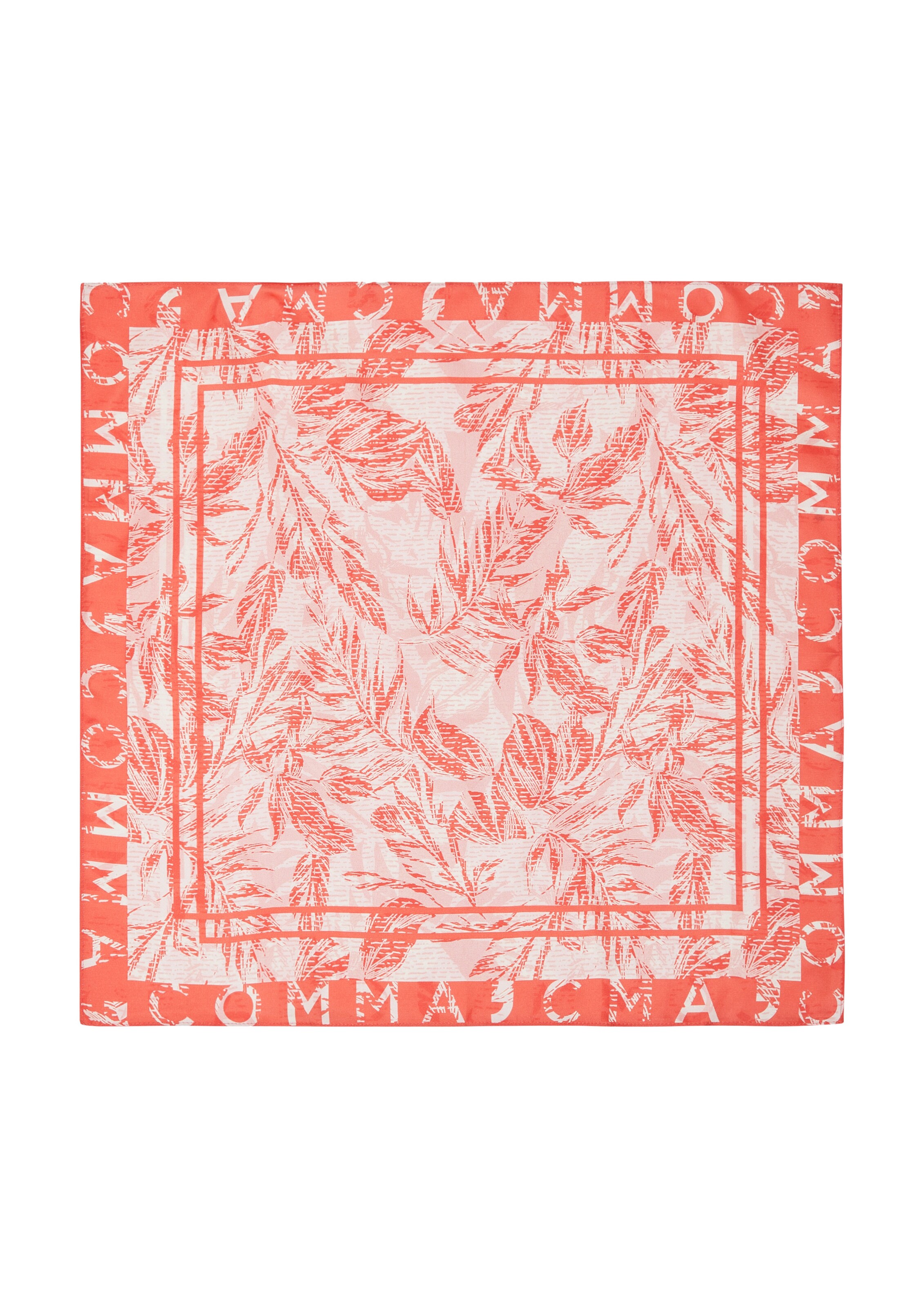 Foulard COMMA en rose : devant