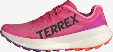 ADIDAS TERREX Running Shoes 'Agravic Speed Trai' in Pink: front